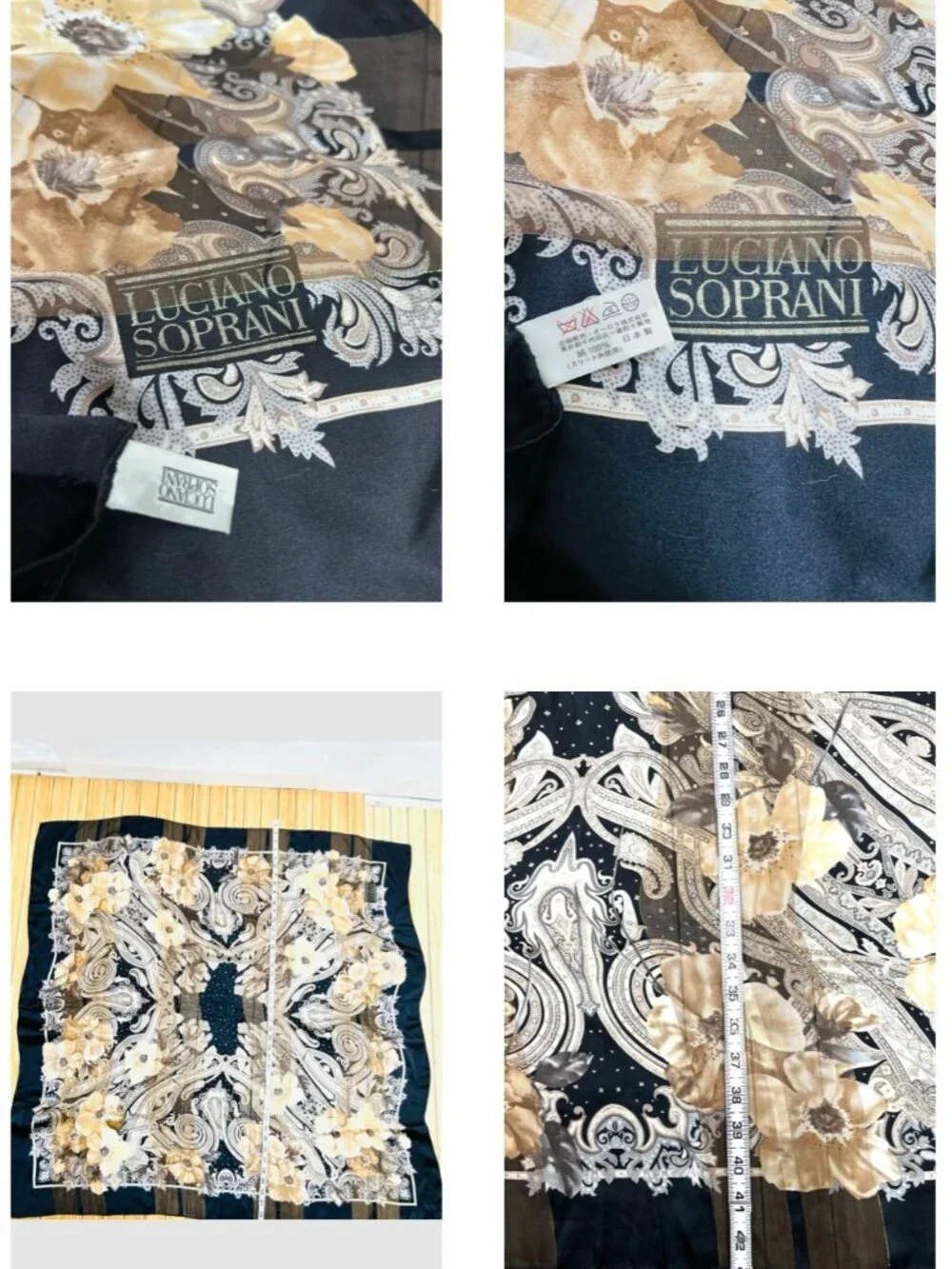 Luciano Soprani  Luxury Silk Scarf 42